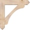 Ekena Millwork Legacy Arts and Crafts Smooth Bracket w/ Offset Brace, Douglas Fir, 7 1/2"W x 36"D x 36"H BKT0806X36X36LEC03SDF - alternate 3